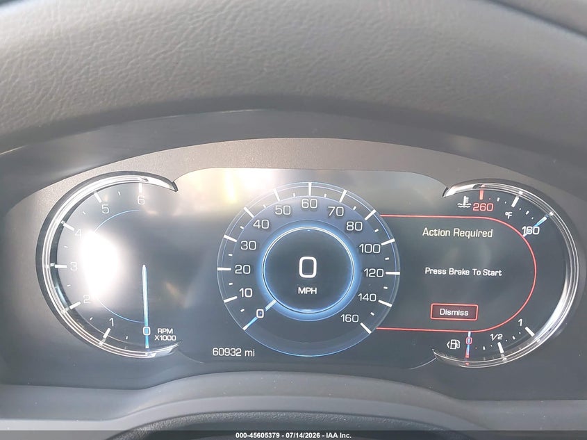 2020 Cadillac Escalade VIN 1GYS4JKJ2LR305972 IAAI salvage auction — FRONT END, Salvage Title, sold $9,050 on 2026-08-19 (photo 7)