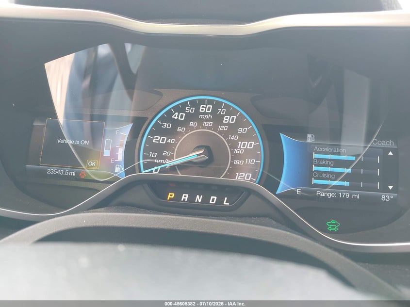 2017 Ford C-max VIN 1FADP5AU4HL115471 IAAI salvage auction — NORMAL WEAR, Sf97 (Texas), sold $9,350 on 2026-09-01 (photo 7)