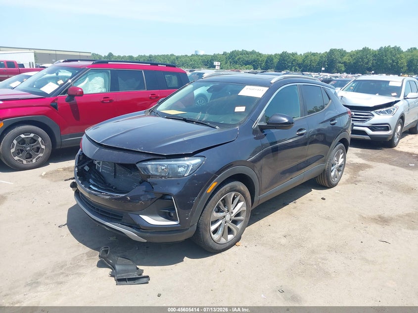 2021 Buick Encore gx VIN KL4MMDS28MB096430 IAAI salvage auction — FRONT END, Salvage (Ohio), sold $3,350 on 2026-07-25 (photo 2)