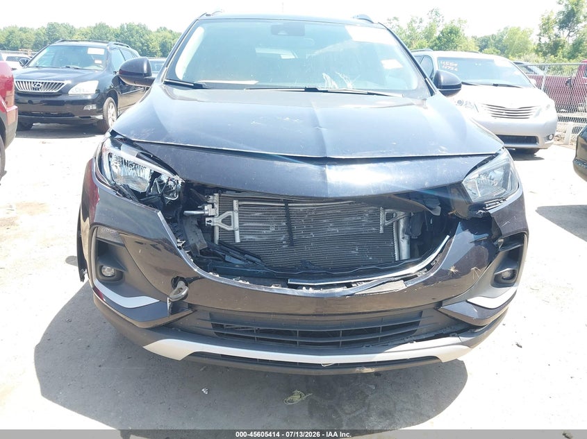 2021 Buick Encore gx VIN KL4MMDS28MB096430 IAAI salvage auction — FRONT END, Salvage (Ohio), sold $3,350 on 2026-07-25 (photo 6)
