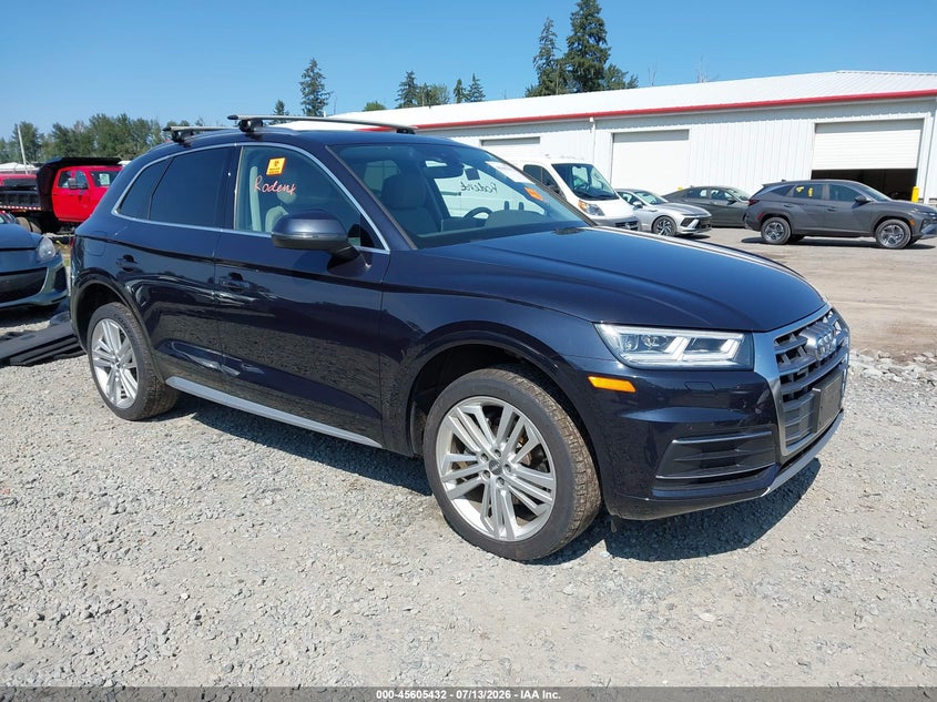 2019 Audi Q5 VIN WA1BNAFY0K2030081 IAAI salvage auction — RIGHT SIDE, Bill Of Sale (Washington), sold $4,650 on 2026-08-03 (photo 1)
