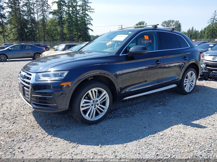 2019 Audi Q5 VIN WA1BNAFY0K2030081 IAAI salvage auction — RIGHT SIDE, Bill Of Sale (Washington), sold $4,650 on 2026-08-03 (photo 2)