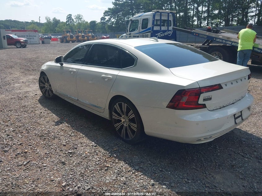 2025 Volvo S90 VIN LVY062AE0SP449492 IAAI salvage auction — WATER/FLOOD, Salvage (New Jersey), sold $9,100 on 2026-08-20 (photo 3)