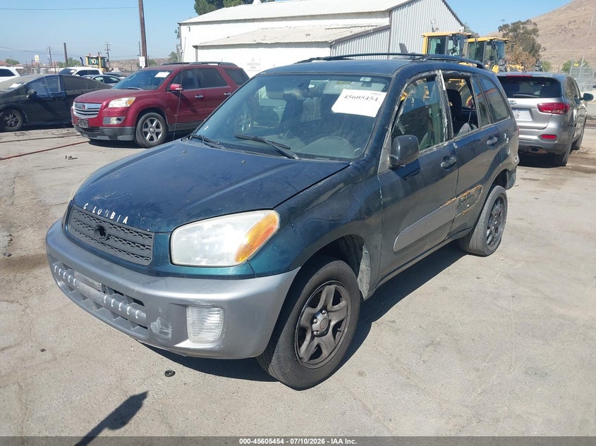 2003 Toyota Rav4 VIN JTEGH20V030108603 IAAI salvage auction — NORMAL WEAR, Clear - Dealer Only (California), sold $200 on 2026-07-28 (photo 2)