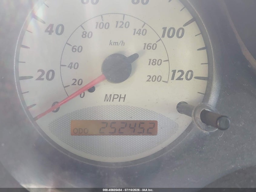 2003 Toyota Rav4 VIN JTEGH20V030108603 IAAI salvage auction — NORMAL WEAR, Clear - Dealer Only (California), sold $200 on 2026-07-28 (photo 7)