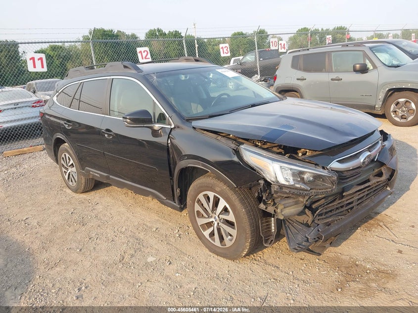 2021 Subaru Outback VIN 4S4BTADC7M3108061 IAAI salvage auction — FRONT END, Salvage Title, sold $4,200 on 2026-08-02 (photo 1)