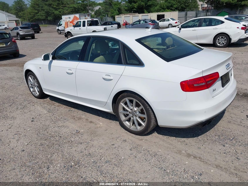 2016 Audi A4 VIN WAUFFAFL4GN006295 IAAI salvage auction — WATER/FLOOD, Salvage (Idaho), sold $1,550 on 2026-07-28 (photo 3)