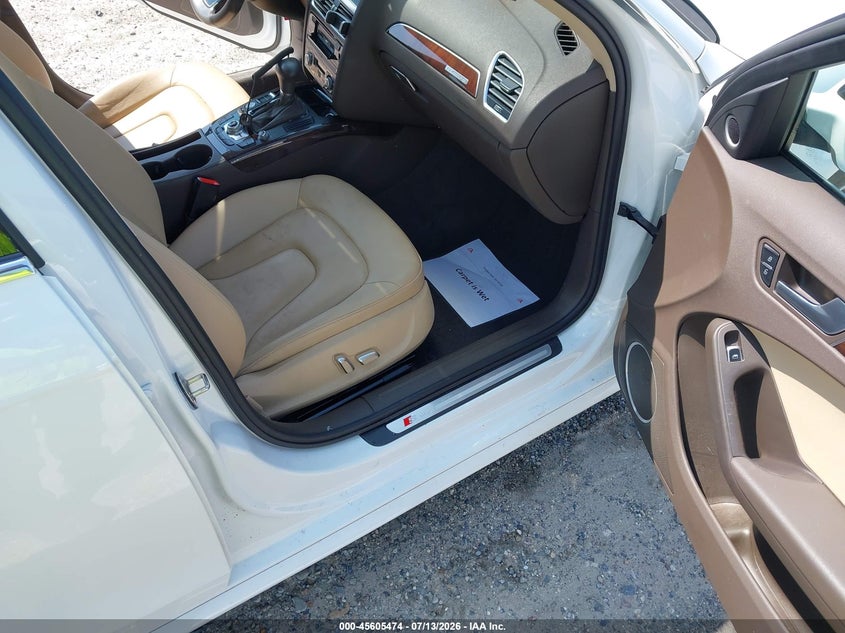 2016 Audi A4 VIN WAUFFAFL4GN006295 IAAI salvage auction — WATER/FLOOD, Salvage (Idaho), sold $1,550 on 2026-07-28 (photo 5)