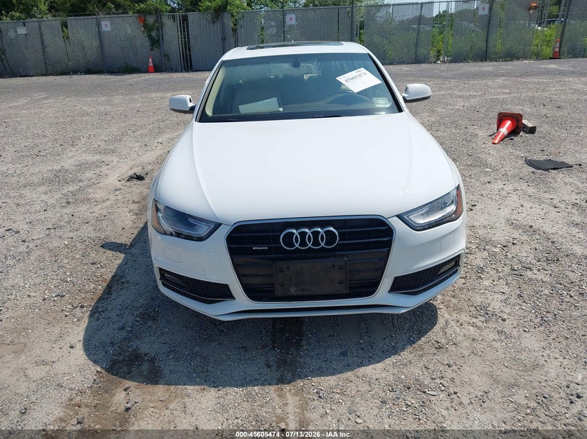 2016 Audi A4 VIN WAUFFAFL4GN006295 IAAI salvage auction — WATER/FLOOD, Salvage (Idaho), sold $1,550 on 2026-07-28 (photo 6)