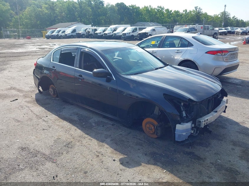 2012 Infiniti G VIN JN1CV6AR8CM674248 IAAI salvage auction — NORMAL WEAR, Clear (Maryland), sold $425 on 2026-07-28 (photo 1)