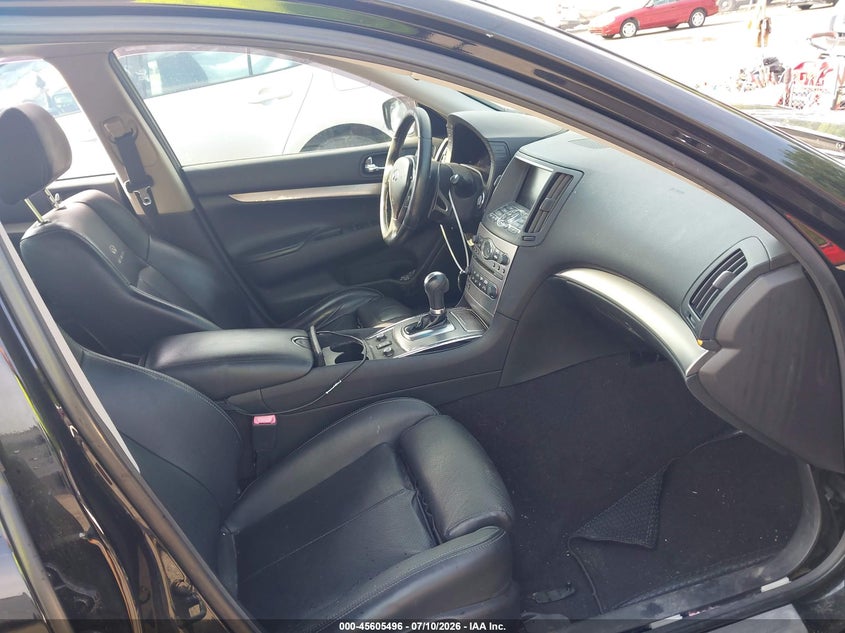 2012 Infiniti G VIN JN1CV6AR8CM674248 IAAI salvage auction — NORMAL WEAR, Clear (Maryland), sold $425 on 2026-07-28 (photo 5)