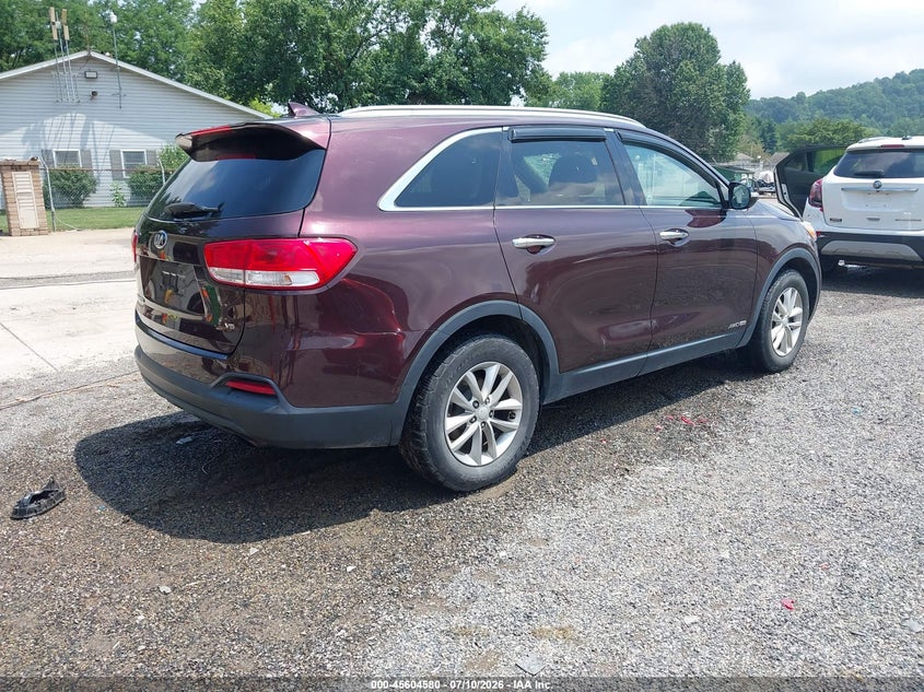 2016 Kia Sorento VIN 5XYPGDA59GG036771 IAAI salvage auction — FRONT END, Salvage Title, sold $1,300 on 2026-07-29 (photo 4)