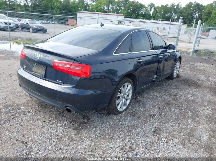 2015 Audi A6 VIN WAUGFAFC2FN040951 IAAI salvage auction — SIDE, Wait Title, sold $1,250 on 2026-10-10 (photo 4)