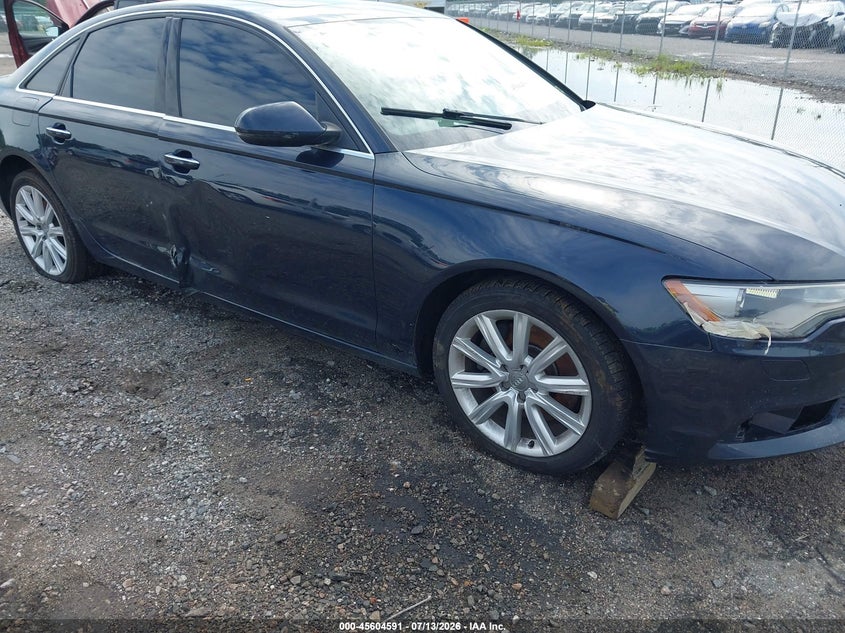 2015 Audi A6 VIN WAUGFAFC2FN040951 IAAI salvage auction — SIDE, Wait Title, sold $1,250 on 2026-10-10 (photo 6)