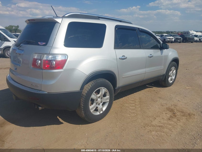 2009 Gmc Acadia VIN 1GKEV13D29J110300 IAAI salvage auction — NORMAL WEAR, Clear (Colorado), sold $100 on 2026-07-22 (photo 4)