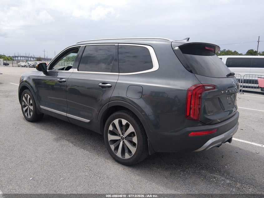 2020 Kia Telluride VIN 5XYP64HC6LG095780 IAAI salvage auction — STORM DAMAGE, Wait Title, sold $6,500 on 2026-09-13 (photo 3)