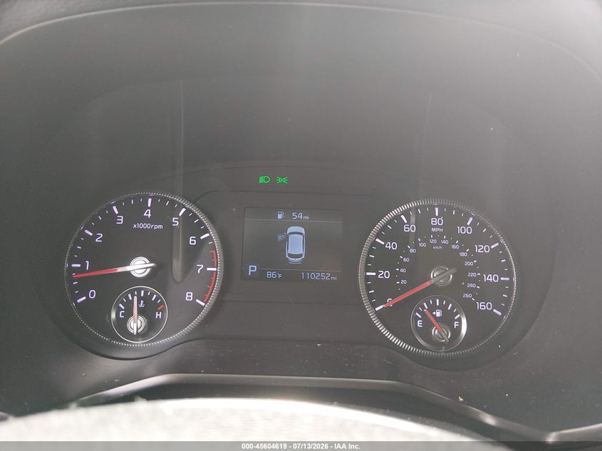 2020 Kia Telluride VIN 5XYP64HC6LG095780 IAAI salvage auction — STORM DAMAGE, Wait Title, sold $6,500 on 2026-09-13 (photo 7)