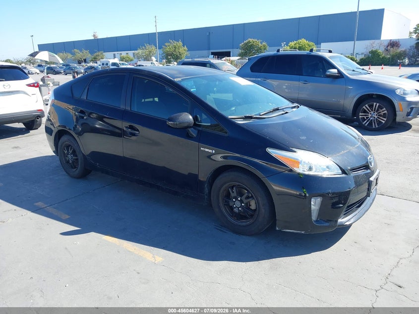 2012 Toyota Prius VIN JTDKN3DU8C1504979 IAAI salvage auction — NORMAL WEAR, Clear - Dealer Only (California), sold $1,300 on 2026-07-29 (photo 1)