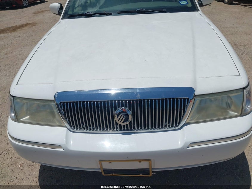 2003 Mercury Grand marquis VIN 2MEFM74W33X635675 IAAI salvage auction — FRONT END, Original (Texas), sold $825 on 2026-07-30 (photo 6)