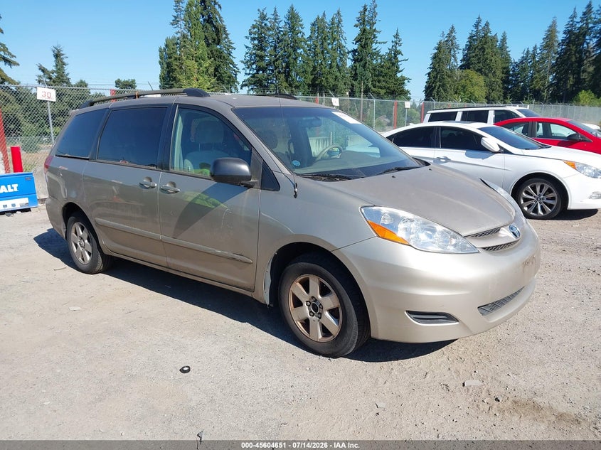 2007 Toyota Sienna VIN 5TDZK23C37S026232 IAAI salvage auction — NORMAL WEAR, Affidavit In Lieu Of Title - Non-Public (Washington), sold $700 on 2026-07-29 (photo 1)