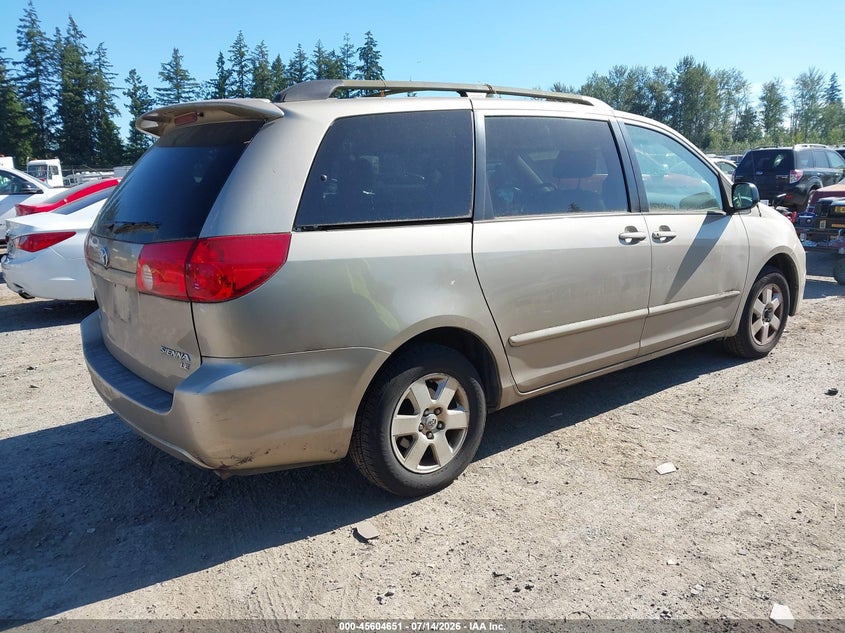 2007 Toyota Sienna VIN 5TDZK23C37S026232 IAAI salvage auction — NORMAL WEAR, Affidavit In Lieu Of Title - Non-Public (Washington), sold $700 on 2026-07-29 (photo 4)