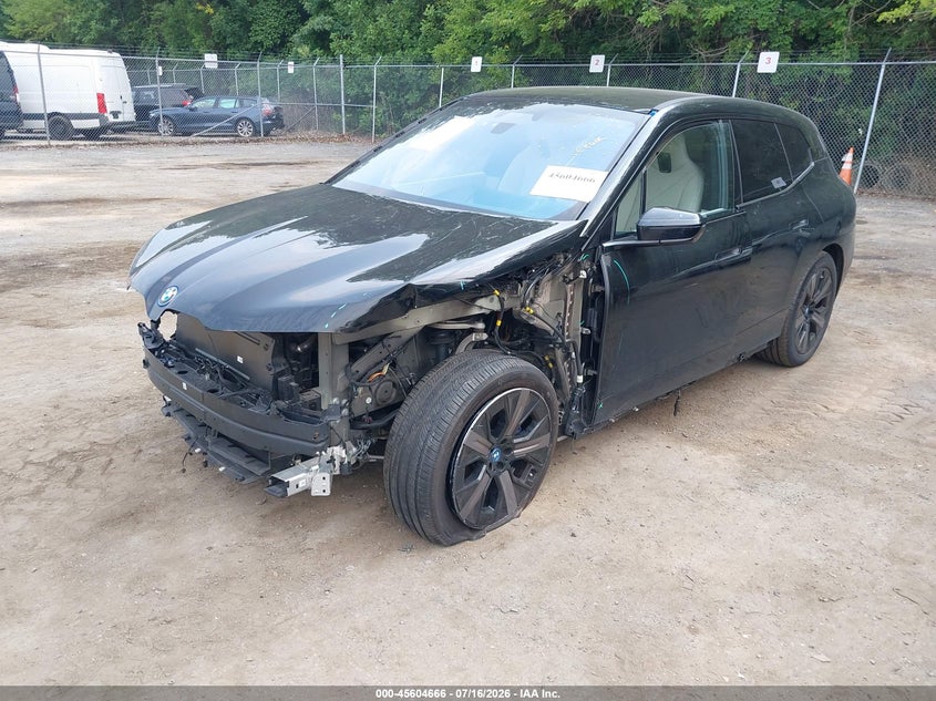 2024 BMW Ix VIN WB523CF0XRCN27186 IAAI salvage auction — FRONT END, Salvage - Greater Than 75% (Maryland), sold $19,900 on 2026-07-30 (photo 2)