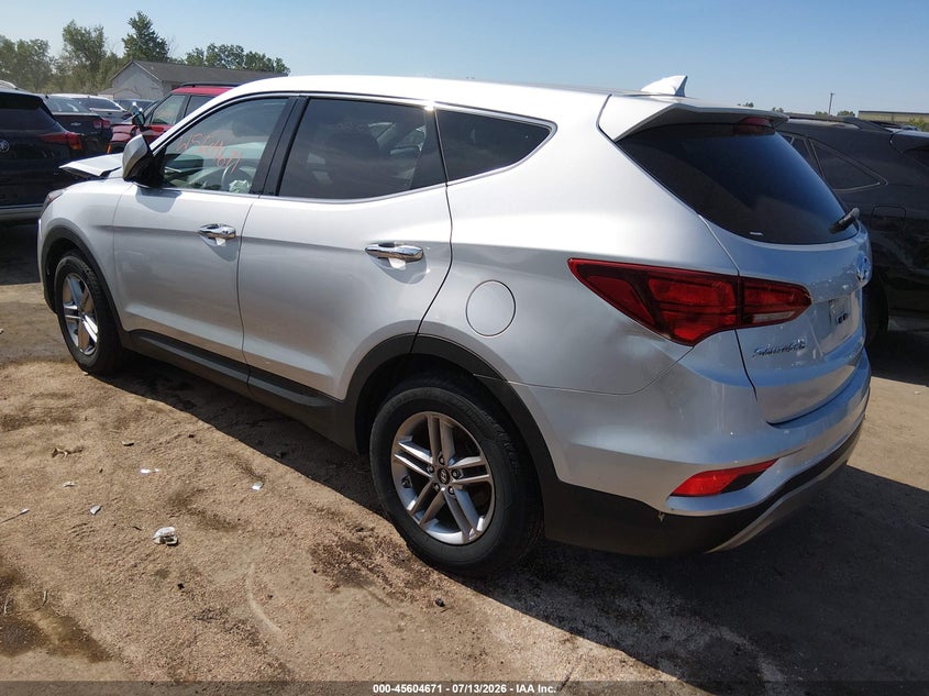2017 Hyundai Santa fe VIN 5XYZTDLBXHG442423 IAAI salvage auction — FRONT END, Salvage (Ohio), sold $2,300 on 2026-07-31 (photo 3)