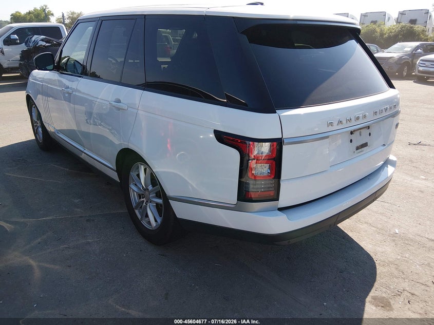 2014 Land rover RANGE ROVER VIN SALGR2WFXEA178326 IAAI salvage auction — NORMAL WEAR, Clear-Dealer Only (North Carolina), sold $4,725 on 2026-07-27 (photo 3)