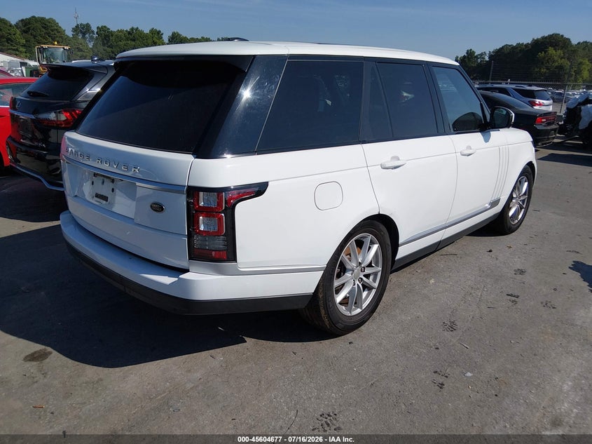 2014 Land rover RANGE ROVER VIN SALGR2WFXEA178326 IAAI salvage auction — NORMAL WEAR, Clear-Dealer Only (North Carolina), sold $4,725 on 2026-07-27 (photo 4)