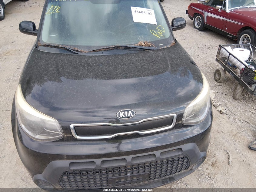 2016 Kia Soul VIN KNDJN2A29G7829877 IAAI salvage auction — NORMAL WEAR, Clear (Indiana), sold $375 on 2026-07-17 (photo 6)