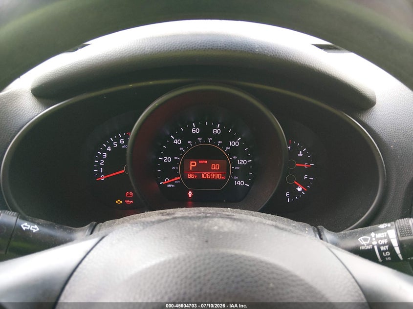 2016 Kia Soul VIN KNDJN2A29G7829877 IAAI salvage auction — NORMAL WEAR, Clear (Indiana), sold $375 on 2026-07-17 (photo 7)