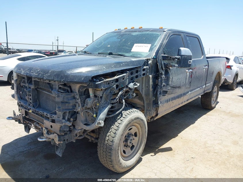 2017 Ford F250 VIN 1FT7W2BT8HEE25366 IAAI salvage auction — SIDE, Original (Texas), sold $7,300 on 2026-08-29 (photo 2)