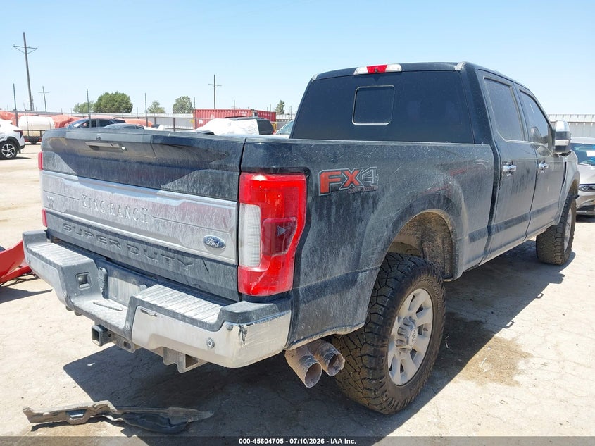 2017 Ford F250 VIN 1FT7W2BT8HEE25366 IAAI salvage auction — SIDE, Original (Texas), sold $7,300 on 2026-08-29 (photo 4)