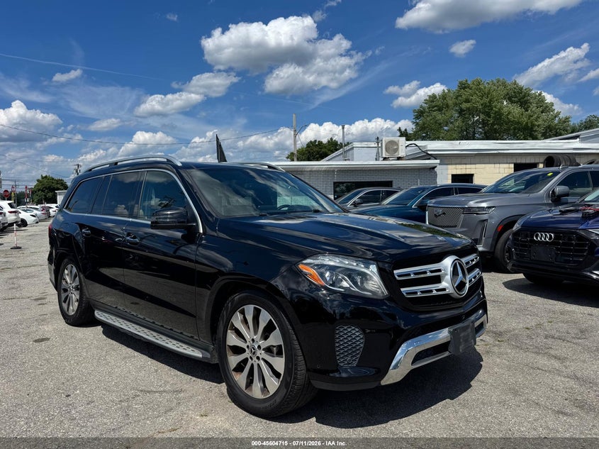 2018 Mercedes-benz Gls-class VIN 4JGDF6EE7JB176648 IAAI salvage auction — UNKNOWN, Clear (New Jersey), sold $12,500 on 2026-07-26 (photo 1)