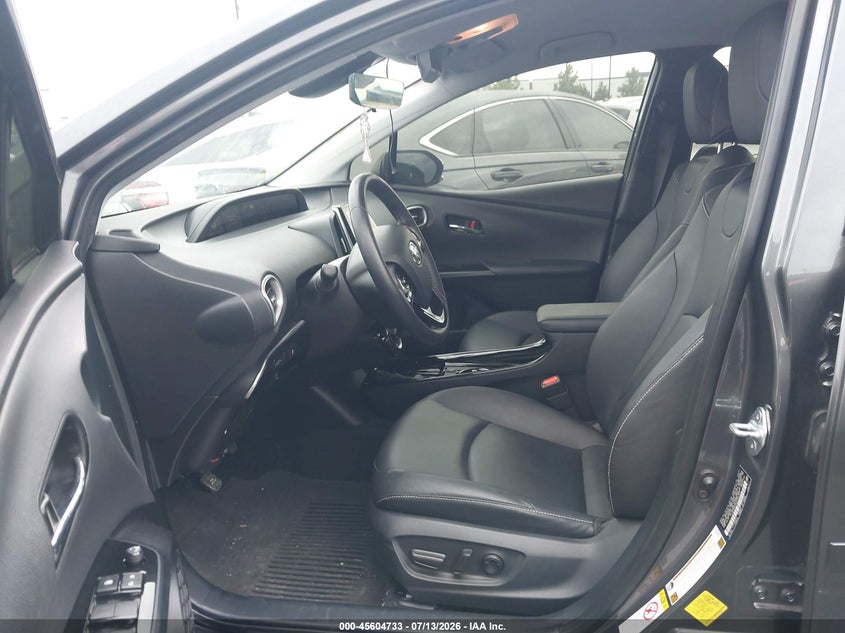 2021 Toyota Prius VIN JTDKAMFPXM3194753 IAAI salvage auction — FRONT END, Salvage Certificate (California), sold $6,100 on 2026-07-24 (photo 5)