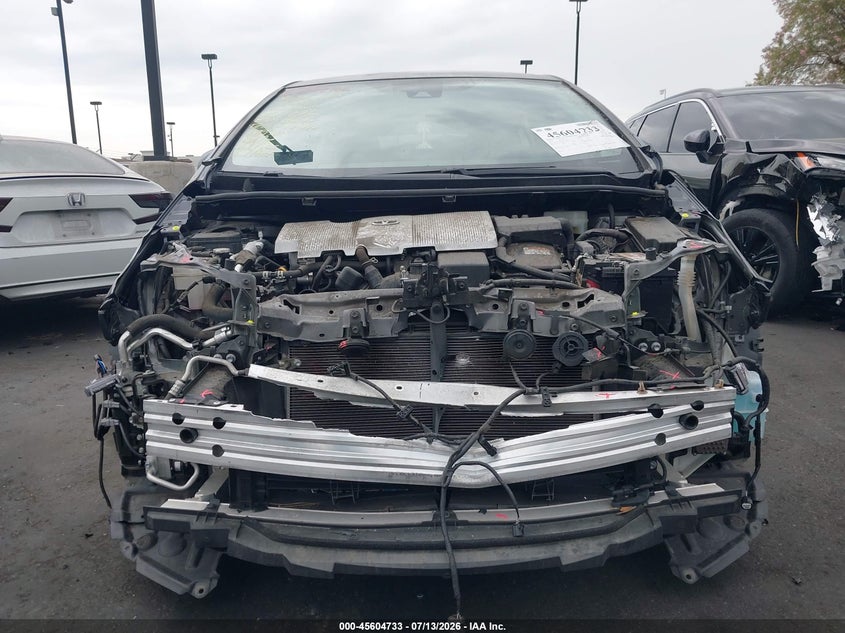 2021 Toyota Prius VIN JTDKAMFPXM3194753 IAAI salvage auction — FRONT END, Salvage Certificate (California), sold $6,100 on 2026-07-24 (photo 6)