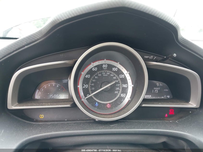 2014 Mazda 3 VIN JM1BM1T73E1158040 IAAI salvage auction — REAR END, Salvage Title, sold $725 on 2026-07-30 (photo 7)