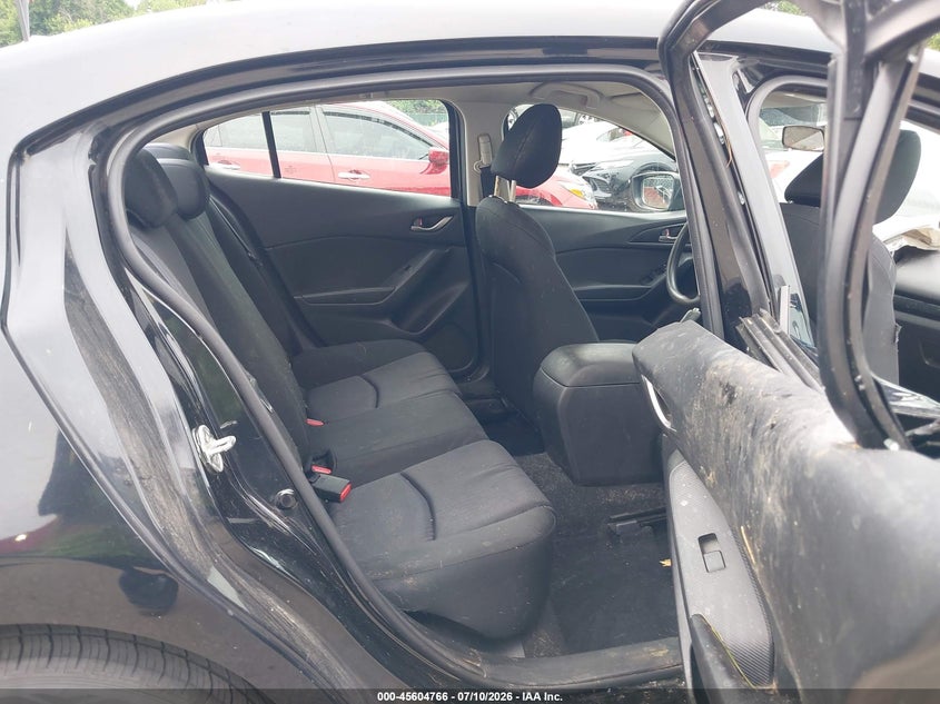 2014 Mazda 3 VIN JM1BM1T73E1158040 IAAI salvage auction — REAR END, Salvage Title, sold $725 on 2026-07-30 (photo 8)