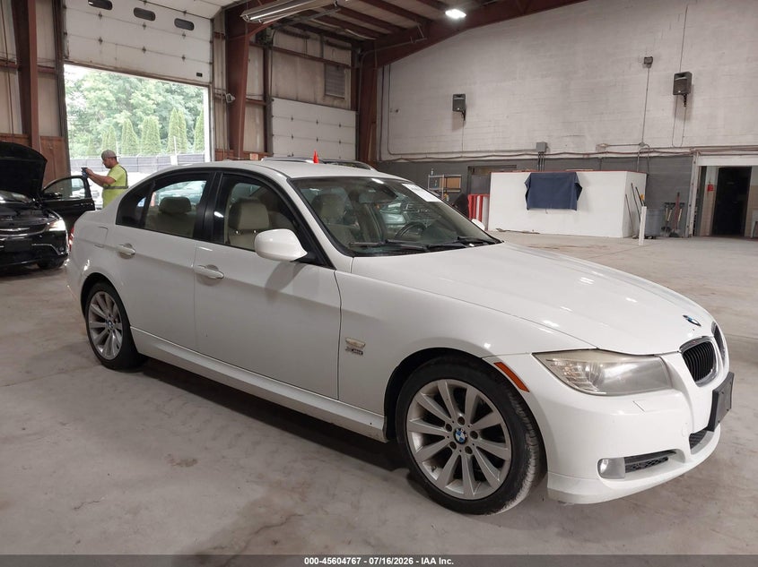 2011 BMW 3 series VIN WBAPK5C53BA656393 IAAI salvage auction — FRONT END, Clear (New York), sold $25 on 2026-07-29 (photo 1)