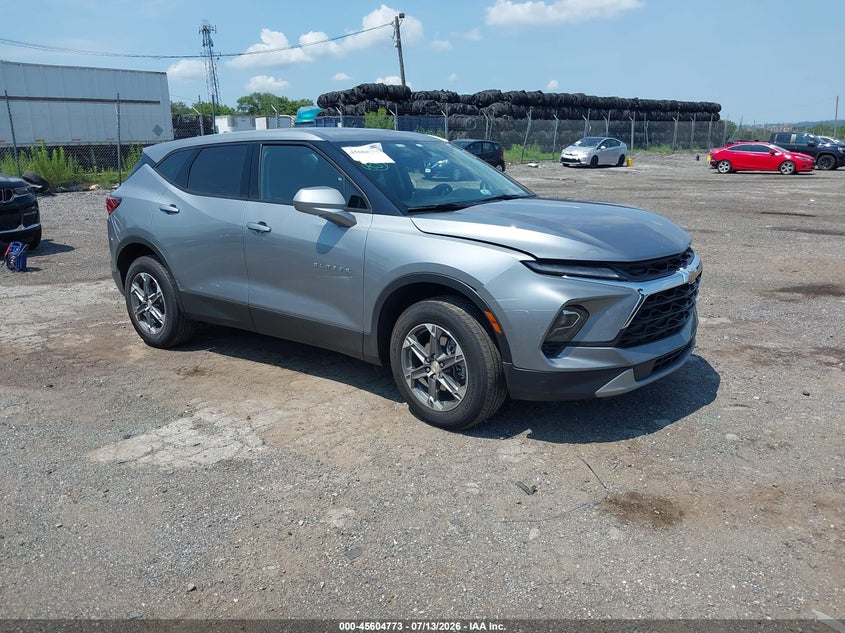 2025 Chevrolet Blazer VIN 3GNKBCR44SS235952 IAAI salvage auction — LEFT & RIGHT, Clear (Florida), sold $11,200 on 2026-07-24 (photo 1)