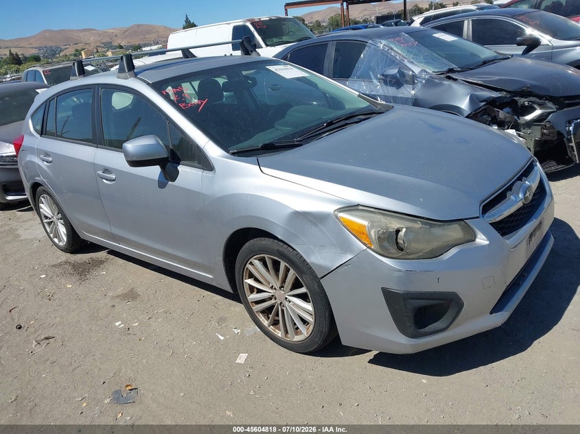 2012 Subaru Impreza VIN JF1GPAD6XCG226224 IAAI salvage auction — NORMAL WEAR, Clear (Oregon), sold $375 on 2026-07-17 (photo 1)