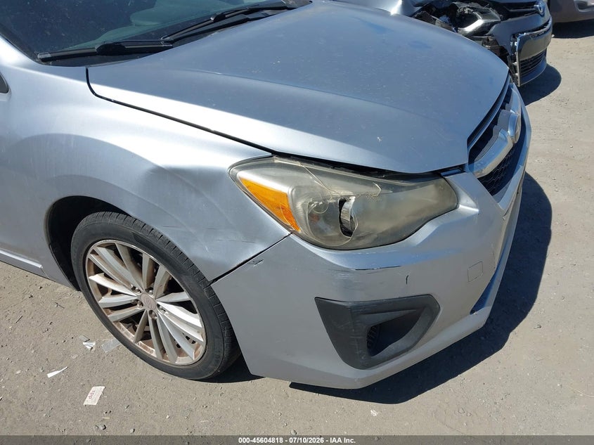 2012 Subaru Impreza VIN JF1GPAD6XCG226224 IAAI salvage auction — NORMAL WEAR, Clear (Oregon), sold $375 on 2026-07-17 (photo 6)