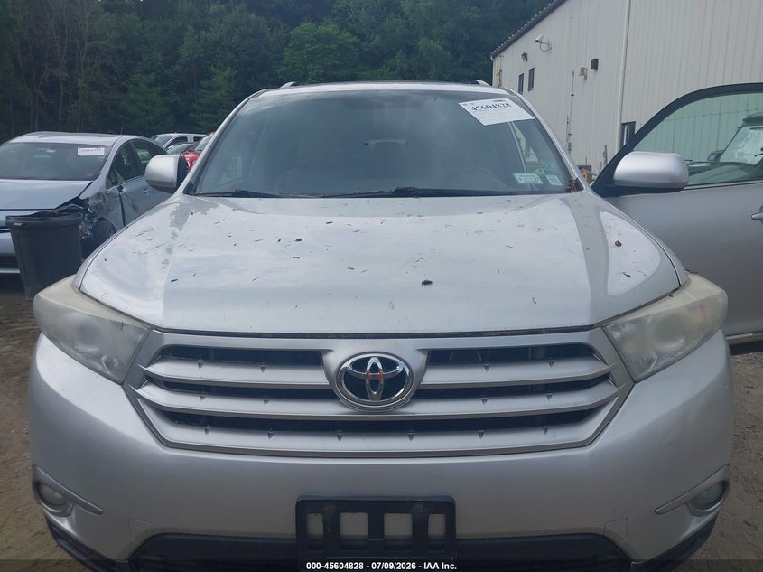 2012 Toyota Highlander VIN 5TDBK3EH2CS152463 IAAI salvage auction — NORMAL WEAR, Original (Vermont), sold $2,050 on 2026-07-16 (photo 6)