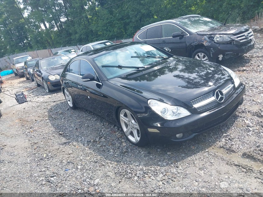 2007 Mercedes-benz Cls-class VIN WDDDJ72X57A084506 IAAI salvage auction — LEFT & RIGHT, Clear (South Carolina), sold $1,100 on 2026-07-28 (photo 1)