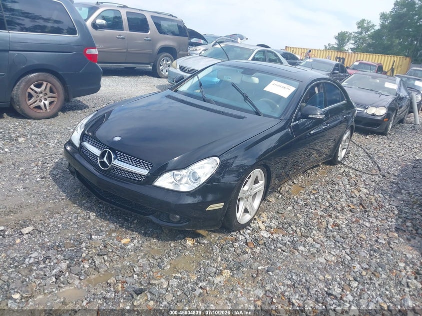 2007 Mercedes-benz Cls-class VIN WDDDJ72X57A084506 IAAI salvage auction — LEFT & RIGHT, Clear (South Carolina), sold $1,100 on 2026-07-28 (photo 2)