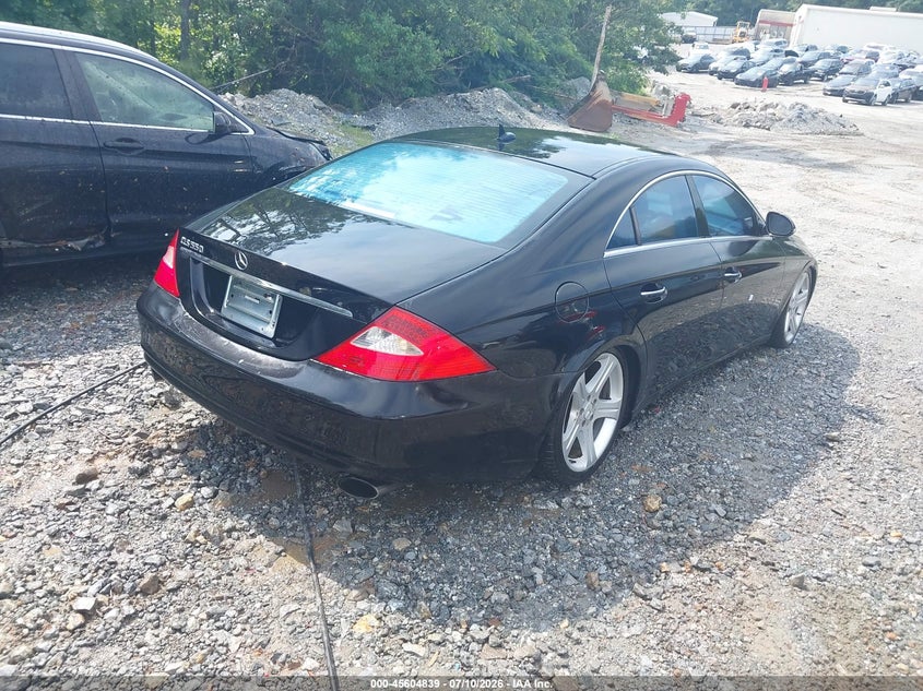 2007 Mercedes-benz Cls-class VIN WDDDJ72X57A084506 IAAI salvage auction — LEFT & RIGHT, Clear (South Carolina), sold $1,100 on 2026-07-28 (photo 4)