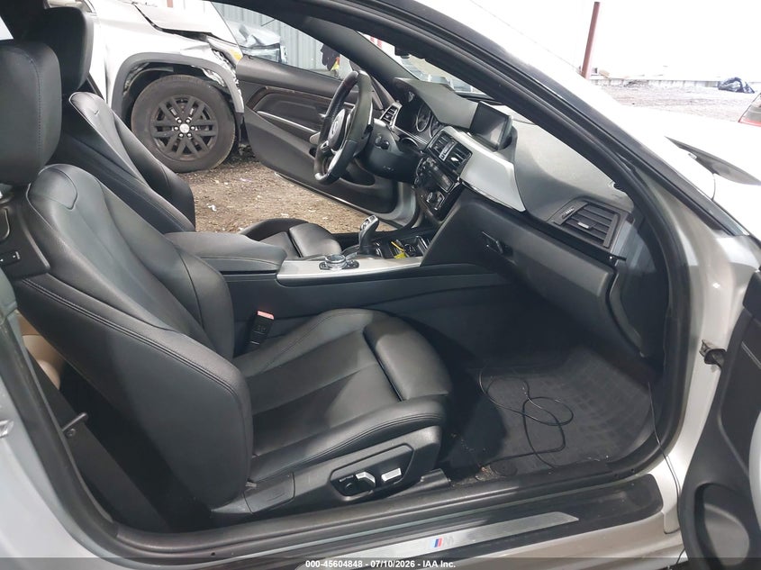 2015 BMW 4er VIN WBA3R5C53FK371610 IAAI salvage auction — REAR END, Salvage Title, sold $3,050 on 2026-08-05 (photo 5)