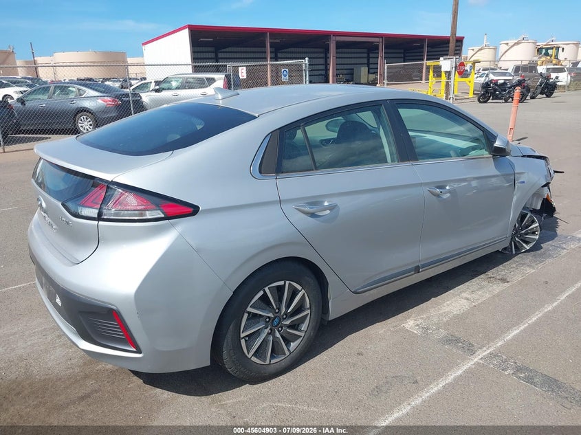 2020 Hyundai Ioniq VIN KMHC85LJ6LU071283 IAAI salvage auction — LEFT FRONT, Salvage (Hawaii), sold $850 on 2026-07-28 (photo 4)