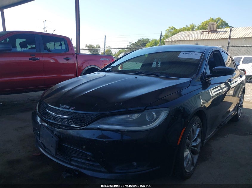 2015 Chrysler 200 VIN 1C3CCCBB8FN714981 IAAI salvage auction — REAR END, Salvage (California), sold $500 on 2026-07-31 (photo 2)