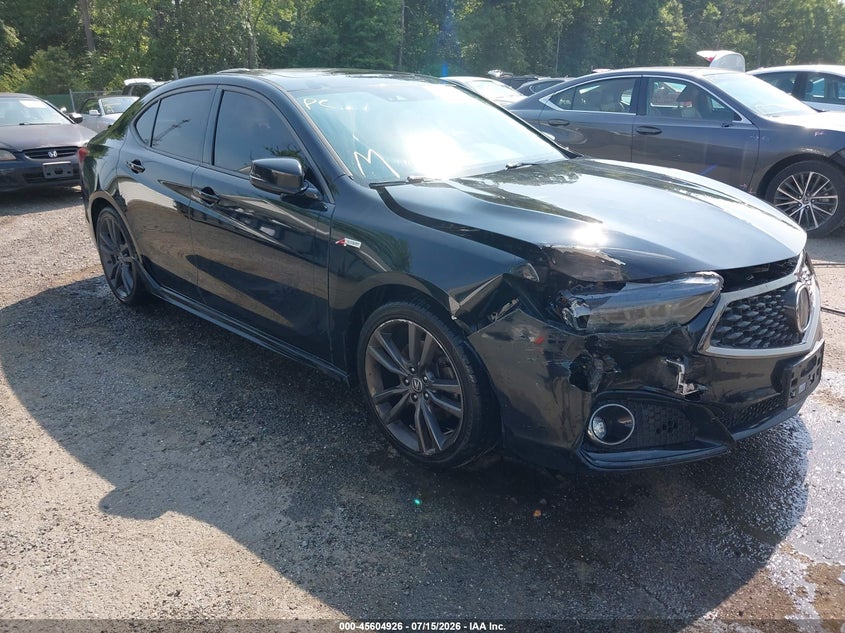 2018 Acura Tlx VIN 19UUB3F65JA005815 IAAI salvage auction — FRONT END, Salvage - Greater Than 75% (Maryland), sold $4,250 on 2026-07-26 (photo 1)